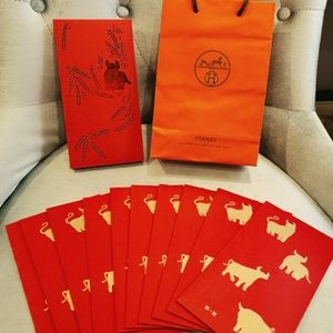 Hermes Red Envelopes Year of Ox